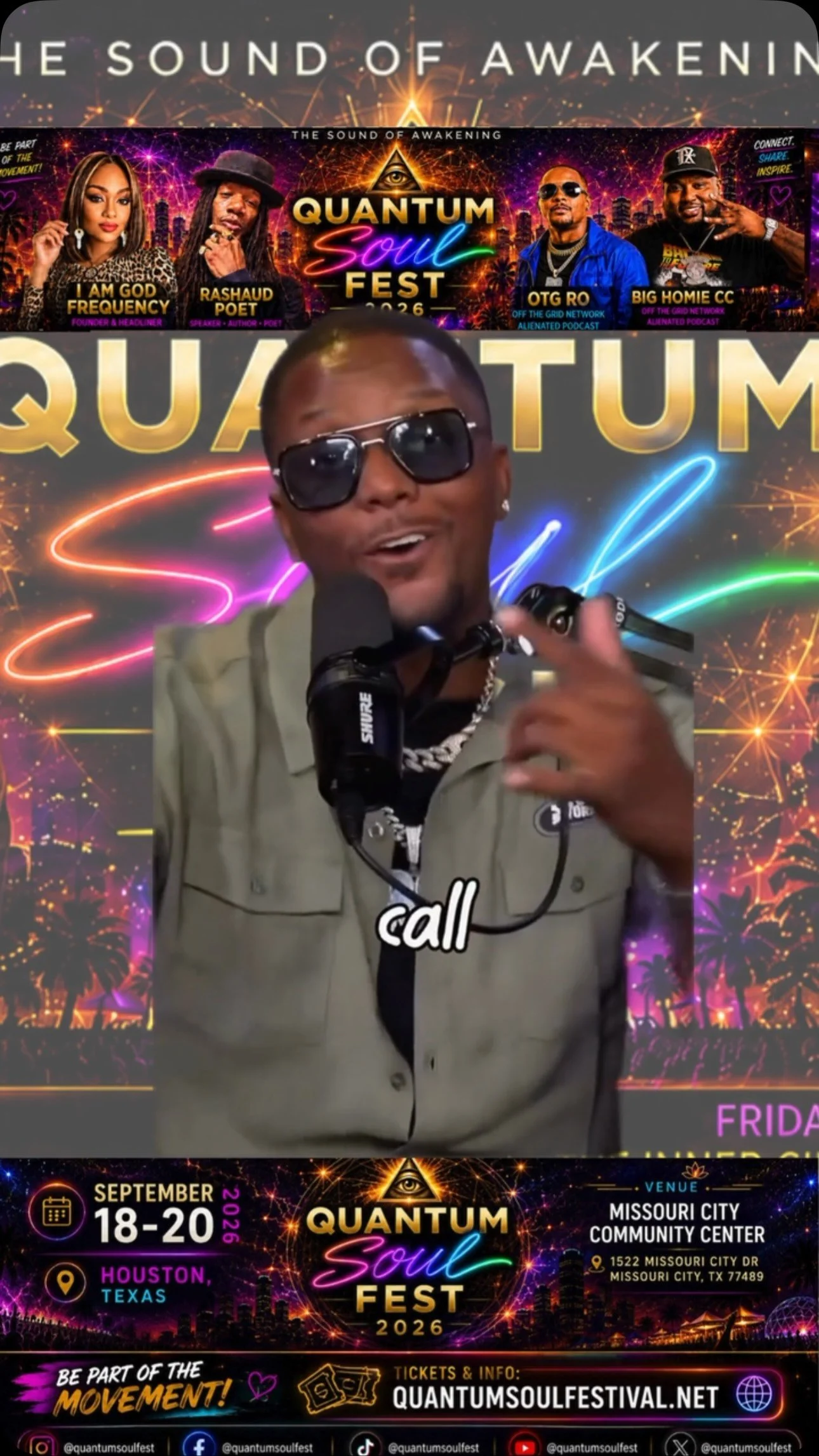 Quantum Soul Festival moment 2